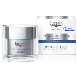 EUCERIN Hyaluron-Filler + 3 x Effect noční krém 50 ml