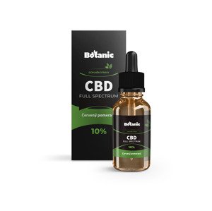 CBD Full Spektrum olej - 10% s příchutí červeného pomeranče (Balení obsahuje: 10ml)