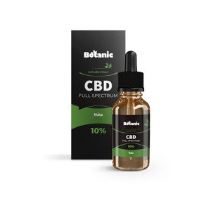 CBD Full Spektrum olej - 10% s příchutí máty (Balení obsahuje: 10ml)