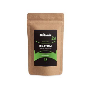 Kratom - White Premium Prášek z listů (Balení obsahuje: 1ks, Varianta: 25 g - Výhodné balení)