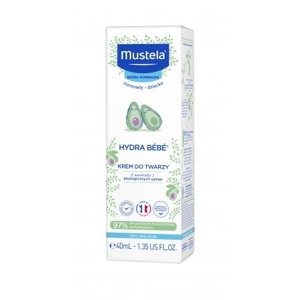 Mustela Mustela, krém na obličej pro děti, 40 ml