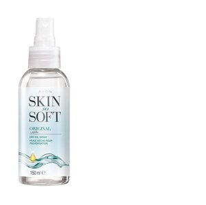 Avon Skin So Soft Original Suchý olejový tělový sprej s jojobou 3x150 ml