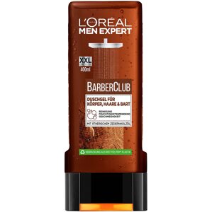 L'Oréal, BarberClub, sprchový gel pro muže, 400 ml