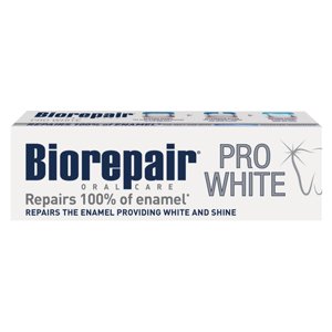 Biorepair Plus Pro white, zubní pasta s bělícím účinkem, 75 ml