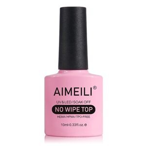 AIMEILI Aimeili, No wipe, vrchní lak, 10 ml