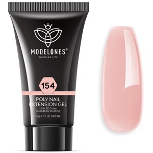 Modelones Polygel na nehty - pro UV použití - 50g, odstín 154