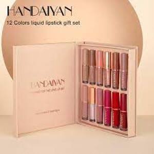 HANDAIYAN COLOR BOOK LIPSTICKS SET-12 PCS