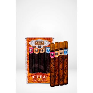 Dárková sada Cuba Classic Gold & Blue & Red & Orange 4x35ml