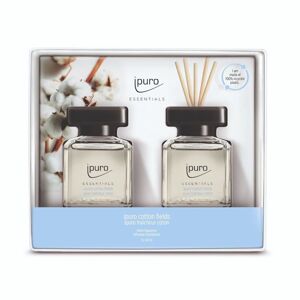 Ipuro vonné tyčinky Essentials Cotton Fields 50 ml - 2 kusy
