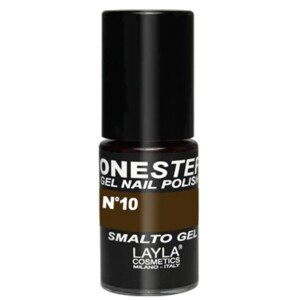 Layla Cosmetics, gel lak na nehty One Step, odstín Red in Brown, 10 ml