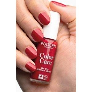 PODERM Vernis Barevná péče 253 Rouge Allure