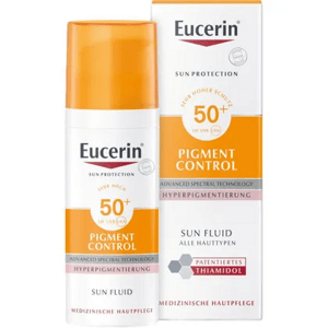 Eucerin Eucerin, Emulze na opalování na obličej s depigmentačním účinkem Pigment Control SPF 50+, 50 ml