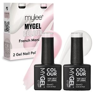 Mylee, set na francouzskou manikúru, 2x10 ml bez krabičky