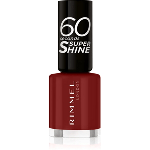 Rimmel Rimmel, 60 Seconds Super Shine, odstín 320 Rapid Ruby, 8 ml