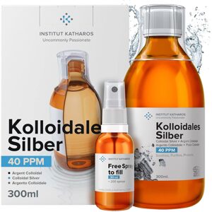 Institut Katharos, Koloidní stříbro, 40 PPM, 300 ml