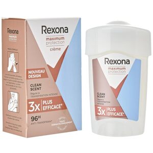 Rexona, Maximum Protection Clean Scent, Deo-krém, 45 ml