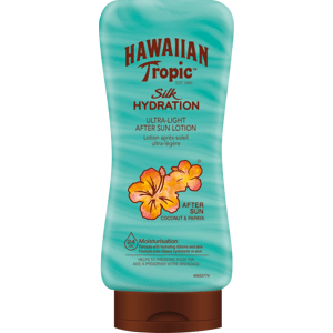 Hawaiian Tropic, Silk Hydration Ultra-light, krém po opalování,  180 ml
