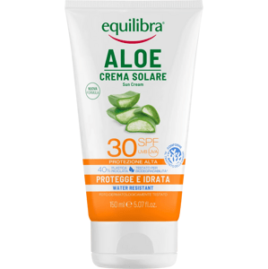 Equilibra, Aloe crema solare, opalovací krém s Aloe Vera,SPF30,  150 ml