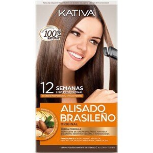 Kativa Alisado Brasileno, Sada pro narovnání vlasů s keratinem, vegetal kit