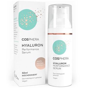 Cosphera Hyaluron Performance  veganské hydratační sérum proti vráskám 50ml