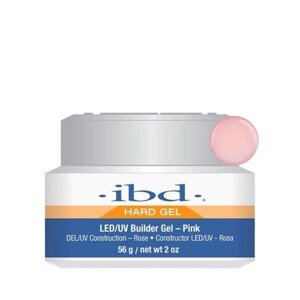 IBD Hard LED/UV Builder gel na nehty Pink 56g -  otevřený , ale celý