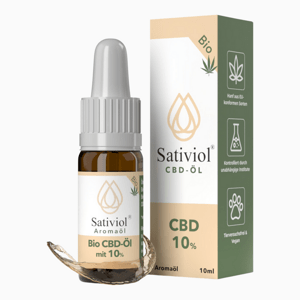 Sativol - CBD olej 10% plné spektrum 10ml