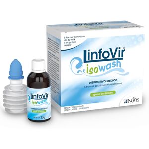 LinfoVir ISOWASH Výplach nosu - 8x60ml