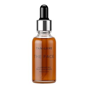 TAN-LUXE The Face Rozjasňující samoopalovací kapky, Medium/Dark, 30 ml