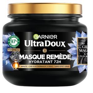 GARNIER Ultra DOUX maska s aktivním uhlím, 340 ml