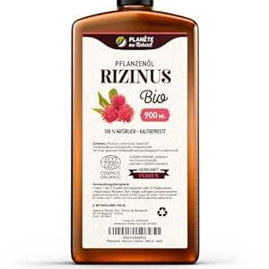 Planète au Naturel Planete au Naturel rizinus bio, Ricínový olej  900ml