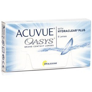 Acuvue Oasys (6 čoček) with Hydraclear Plus D -4.75