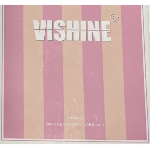 Vishine - gel polish Color, soak off, 4 x 8ml