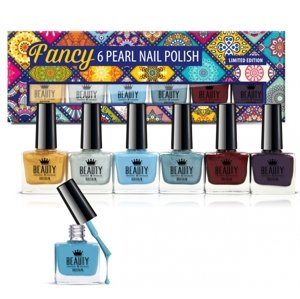 B4B Fancy 6 x10ml Pearl Nail Polishes Limited Edition