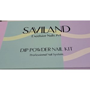 Saviland Dip Powder Kit na nehty – 10 barev Dip Powder