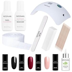 NEONAIL Shellac Set Startovací sada s lampou bez originální krabice