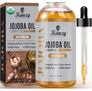 Kanzy Organický jojobový olej lisovaný za studena, 120 ml