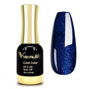 VENALISA Gelový lak na nehty, 12 ml Deep Pearly Blue Color 1100