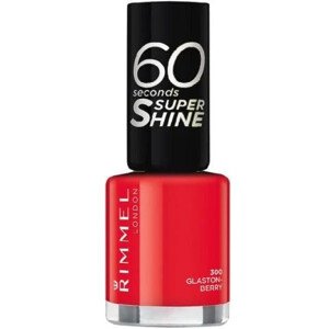 Rimmel London 60 Seconds Super Shine Nail Polish - 300 Glaston Berry 8ml