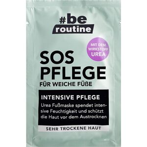 Be rutine Balení Be Routine SOS Care maska na nohy (12 x 10 ml)