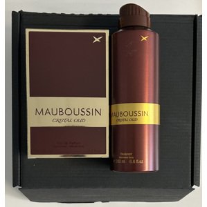 MAUBOUSSIN Crystal Oud Sada EDP 100ml + Deodorant 200ml