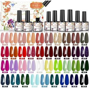 FINGEROOM gelnagel lak set, 39+9 x7,5ml gel polish