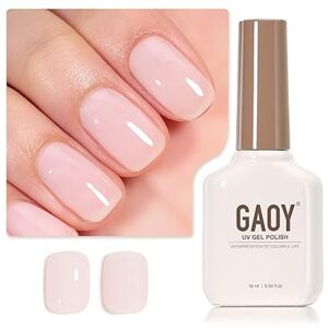 Gelový lak na nehty GAOY Sheer Milky Pink, 16 ml odstín 1352