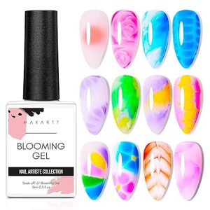 Makartt Blooming Gel lak na nehty 15ml Spread na mramorový gel na nehty