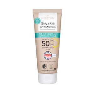 MABYEN Baby and Kids opalovací krém SPF 50, 100 ml