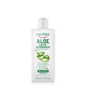 EQUILIBRA Čisticí mléko s aloe Sensitive 200ml