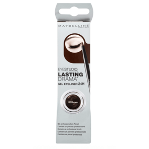 Maybelline Lasting Drama Gel Eyeliner 02 Brown, 2,8 ml