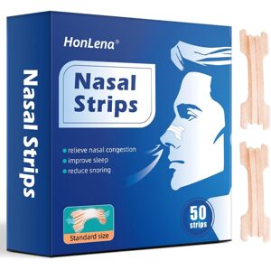 Nasal Strips nosní proužky, 48 pomůcek proti chrápání (neúplné balení)