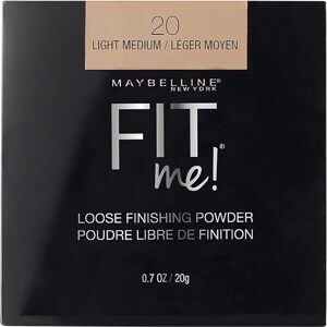 MAYBELLINE Fit Me sypký pudr, 20 light medium, 20 g