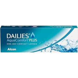 Dailies AquaComfort Plus Daily Lenses, Soft, BC 8.7 mm, DIA 14.0 mm, 30ks