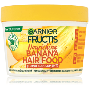 Garnier Fructis Banánová maska pro suché vlasy, 400 ml